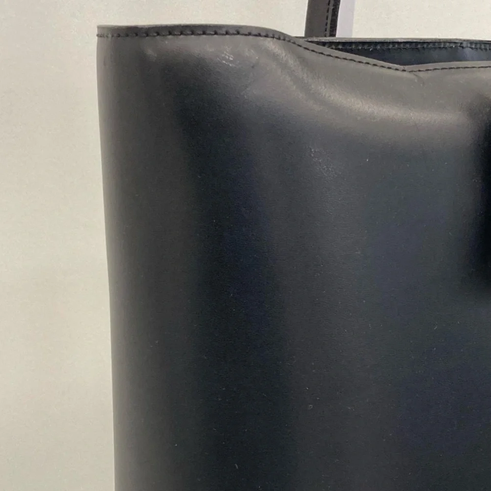 Stefano Bravo Structured Italian Leather Tote Bag